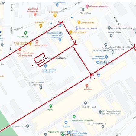 Slnecny Byt V Blizkosti Historickeho Centra Trenčín Exteriér fotografie